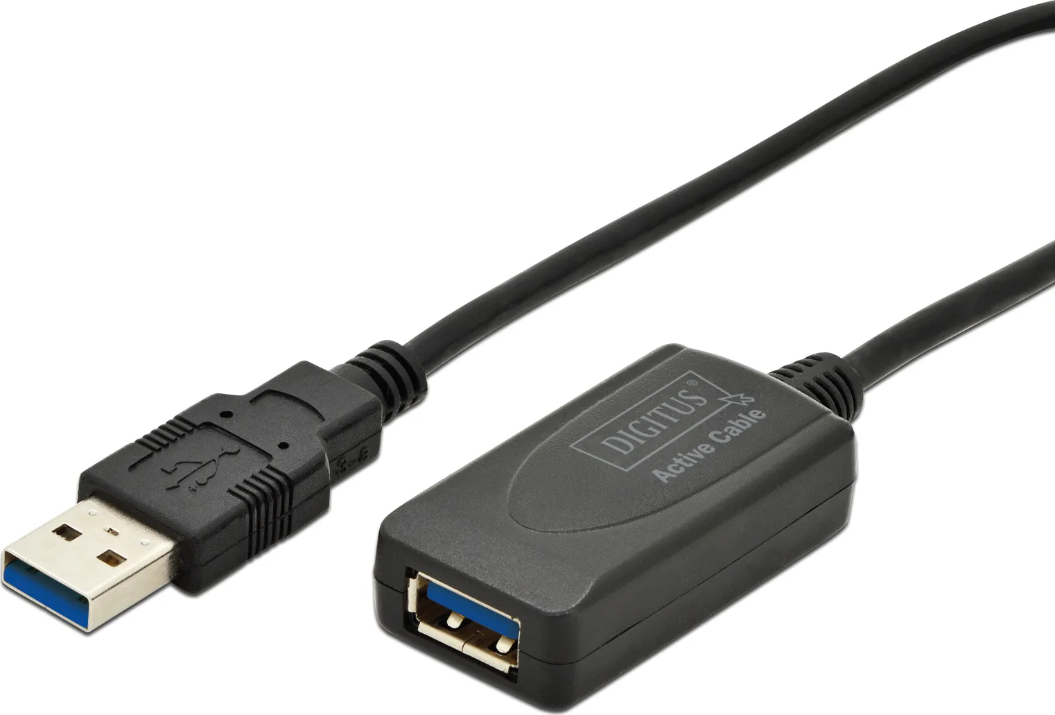 Digitus USB 3.0 Cable USB-A male - USB-A female 5m (DA-73104) - Image 1