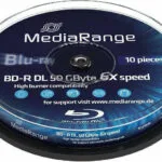 MediaRange Εγγράψιμα BD-R 6x Dual Layer 50GB Cake Box 10τμχ MR507