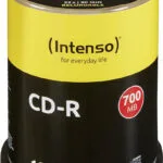 Intenso Εγγράψιμα CD-R 52x 700MB Cake Box 100τμχ 1001126