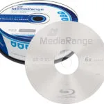 MediaRange Εγγράψιμα BD-R 6x Dual Layer 50GB Cake Box 25τμχ MR508