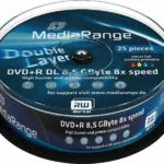 MediaRange Εγγράψιμα DVD+R 8x Dual Layer 8.5GB Cake Box 25τμχ MR474