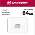 Transcend 300s microSDXC 64GB Class 10 U1 UHS-I