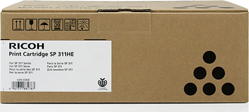 Ricoh SP311HC Γνήσιο Toner Laser Εκτυπωτή Μαύρο 3500 Σελίδων 407246 - Image 1