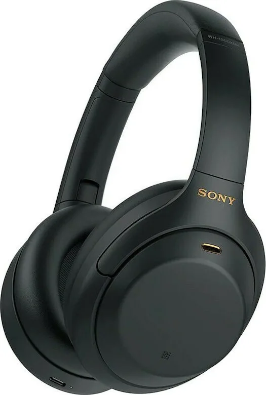 20200918125452_sony_wh_1000xm4_black Sony WH-1000XM4 Ασύρματα / Ενσύρματα Over Ear Ακουστικά με 30 ώρες Λειτουργίας και Quick Charge Μαύρα - Image 1