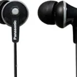Panasonic Ακουστικά Ψείρες In Ear RP-HJE125 Μαύρα