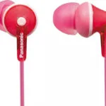 Panasonic Ακουστικά Ψείρες In Ear RP-HJE125 Ροζ