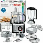 Bosch MC812M865 Πολυμίξερ 1250W με Κάδο 3.9lt και Κανάτα Μπλέντερ Μαύρο