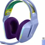 Logitech G733 Ασύρματο Over Ear Gaming Headset με σύνδεση USB Lilac