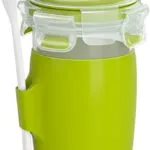 Emsa Clip & Go Δοχείο Φαγητού Πλαστικό Πράσινο 450ml