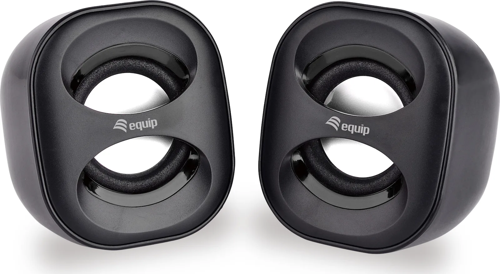 20200928160608_equip_mini_usb_speaker Equip Mini USB Speaker Ηχεία Υπολογιστή 2.0 με Ισχύ 3W Μαύρα - Image 1