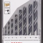 Bosch Σετ 8 Τρυπάνια με Κυλινδρικό Στέλεχος για Ξύλο 2607010533