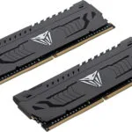 Patriot Viper Steel DDR4 16GB RAM με 2x8GB Modules και Ταχύτητα 3600 για Desktop PVS416G360C8K