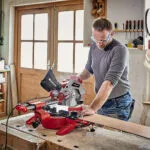 Einhell TC-MS 216 Φαλτσοπρίονο Ρεύματος με Ισχύ 1400W, Δίσκο Κοπής Διαμέτρου 216mm & Ταχύτητα Κοπής 5000rpm