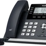 Yealink SIP-T43U Ενσύρματο Τηλέφωνο IP 12 γραμμών Μαύρο