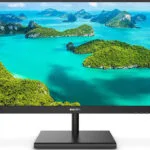Philips E Line 245E1S IPS Monitor 24" QHD 2560x1440 με Χρόνο Απόκρισης 4ms GTG