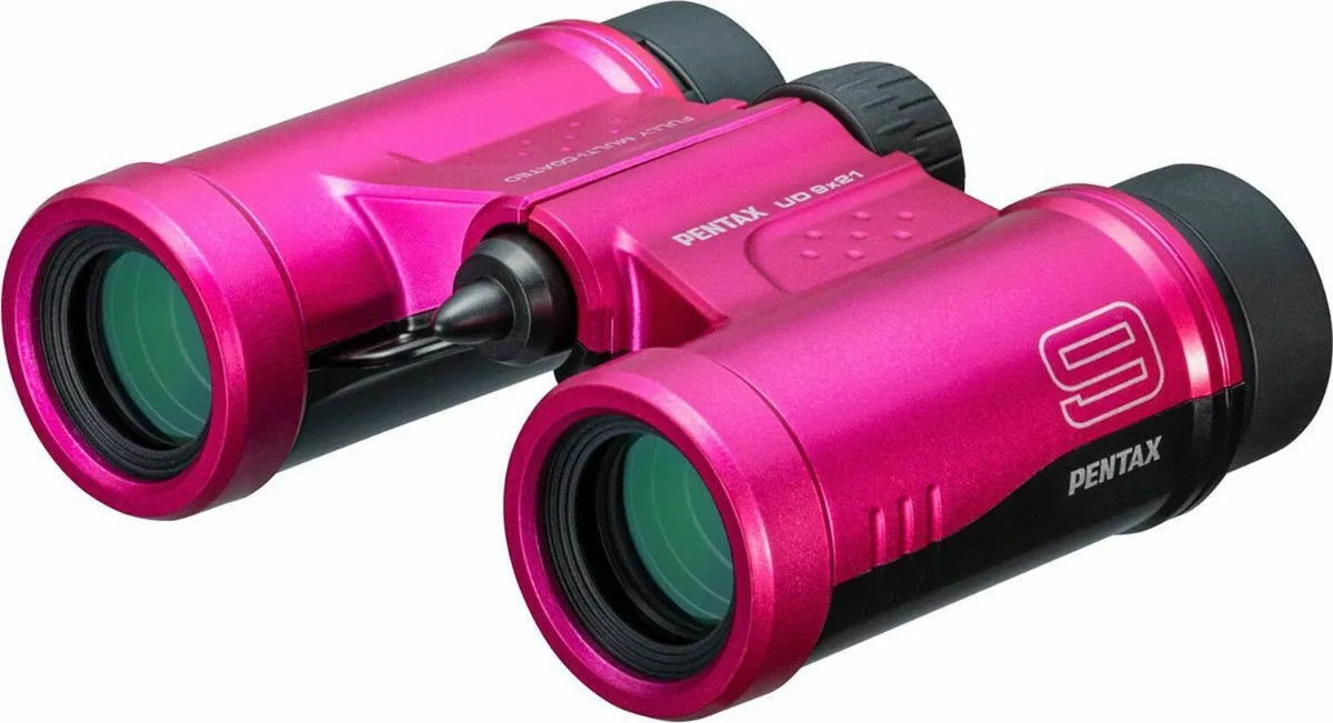 20201005161357_pentax_ud_pink_9x21mm Pentax Κιάλια UD 9x21mm Porro 195gr 61815 - Image 1