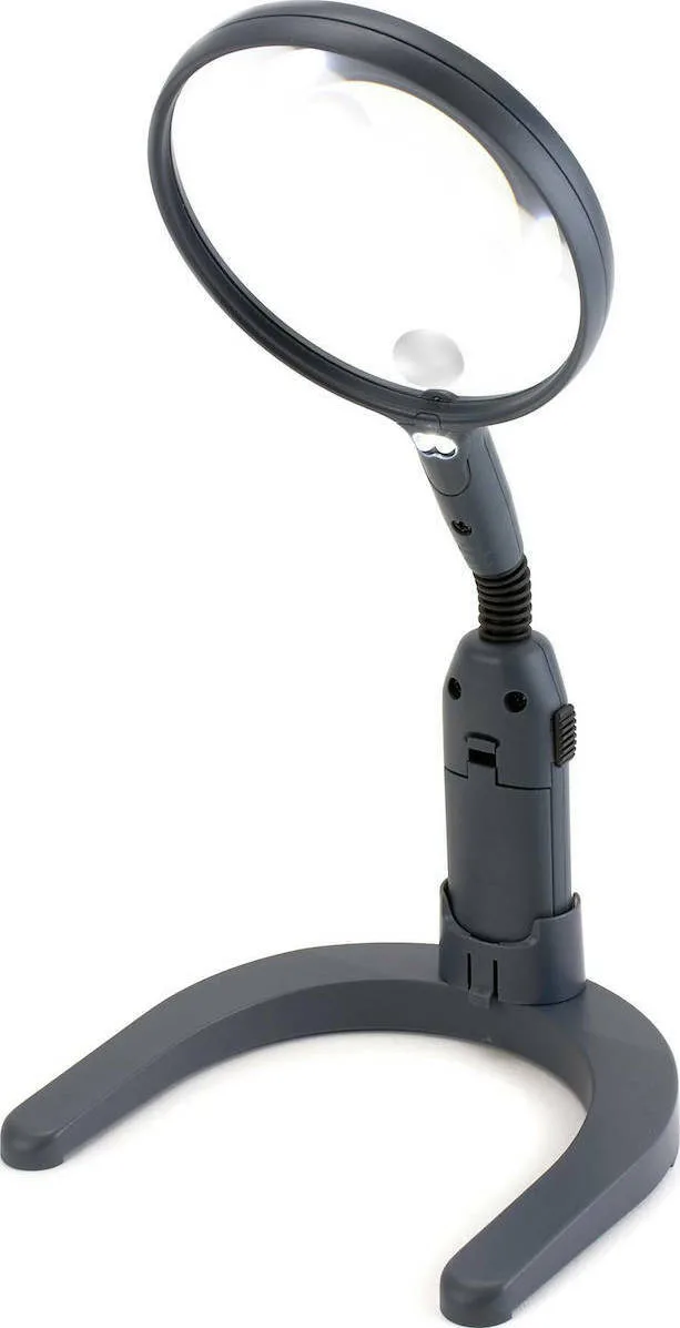 20201005163153_carson_magnilamp_led_magnifier_gn_55 Carson Μεγεθυντικός Φακός Χειρός MagniLamp Μαύρος GN-55 - Image 1