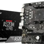 MSI A520M-A PRO Motherboard Micro ATX με AMD AM4 Socket 7C96-001R