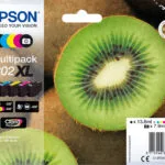 Epson 202XL Γνήσιο Πακέτο 5 Μελανιών Εκτυπωτή InkJet Photo Μαύρο / Κίτρινο / Κυανό / Ματζέντα / Μαύρο (C13T02G74010)