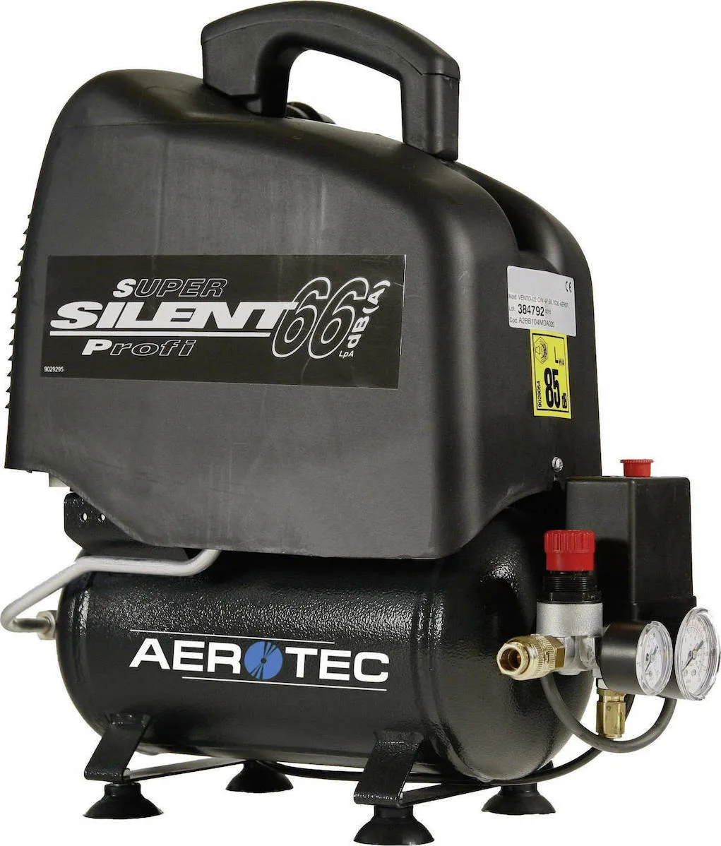 20201008131528_aerotec_vento_silent_6_1hp_6lt_2005210 Aerotec Vento Silent 6 Κομπρεσέρ Αέρος με Ισχύ 1hp και Αεροφυλάκιο 6lt - Image 1