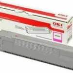 OKI 46490606 Γνήσιο Toner Laser Εκτυπωτή Ματζέντα High Capacity 6000 Σελίδων 46490606