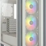 Corsair iCUE 4000X RGB Gaming Midi Tower Κουτί Υπολογιστή με Πλαϊνό Παράθυρο Λευκό