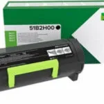 Lexmark 51B2H00 Γνήσιο Toner Laser Εκτυπωτή Μαύρο High Yield Return Program 8500 Σελίδων