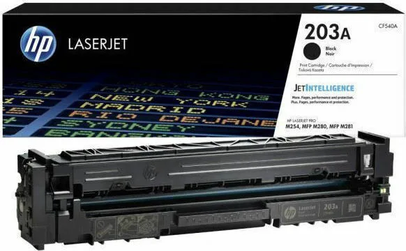 20201012142354_hp_203a_black_toner_cf540a HP 203A Γνήσιο Toner Laser Εκτυπωτή Μαύρο High Yield 1400 Σελίδων (CF540A) - Image 1