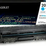 HP 203A Γνήσιο Toner Laser Εκτυπωτή Κυανό 1300 Σελίδων (CF541A)