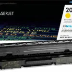 HP 201A Γνήσιο Toner Laser Εκτυπωτή Κίτρινο 1400 Σελίδων CF402A