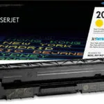 HP 201X Γνήσιο Toner Laser Εκτυπωτή Κίτρινο High Yield 2300 Σελίδων (CF402X)