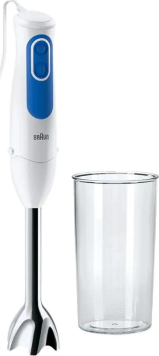 20201012163838_braun_mq3000wh_smoothie_inox Braun MQ3000WH Smoothie+ Inox Ραβδομπλέντερ με Ανοξείδωτη Ράβδο 700W Λευκό - Image 1