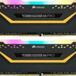 Corsair Vengeance RGB Pro DDR4 16GB RAM με 2x8GB Modules και Ταχύτητα 3200 για Desktop CMW16GX4M2C3200C16