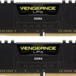 Corsair Vengeance LPX DDR4 16GB RAM με 2x8GB Modules και Ταχύτητα 3600 για Desktop CMK16GX4M2D3600C18