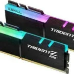 G.Skill Trident Z RGB DDR4 16GB RAM με 2x8GB Modules και Ταχύτητα 3200 για Desktop F4-3200C16D-16GTZRX