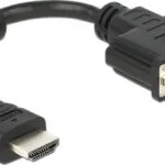 DeLock Μετατροπέας HDMI male σε DVI-D female 1τμχ 65327