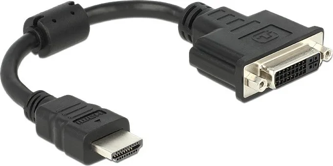 20201014135025_6130d097 DeLock Μετατροπέας HDMI male σε DVI-D female 1τμχ 65327 - Image 1