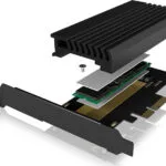 Icy Box Κάρτα PCIe για 1 M.2 NVMe SSD (IB-PCI214M2-HSL)