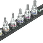 Wera Καρυδάκια με Μύτες Allen και Καρέ Υποδοχής 1/2'' Σετ 6τμχ 05003996001