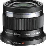 Olympus Crop Φωτογραφικός Φακός M. Zuiko Digital 45mm 1:1.8 Σταθερός για Micro Four Thirds (MFT) Mount Μαύρος