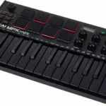 Akai Midi Keyboard MPK Mini MK3 με 25 Πλήκτρα Μαύρο All Black Keys