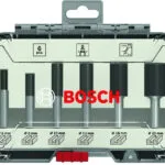 Bosch Σετ Φρέζες Καρβιδίου για Διαμόρφωση Αυλακώσεων σε Ξύλο 8mm 6τμχ