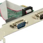 DeLock Κάρτα PCIe σε 2 θύρες RS232 DB9 Serial (89555)