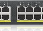 Zyxel GS2220-28HP Managed L2 PoE+ Switch με 24 Θύρες Gigabit (1Gbps) Ethernet και 4 SFP Θύρες