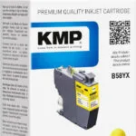 KMP Συμβατό Μελάνι Εκτυπωτή InkJet Brother Κίτρινο 1τμχ 1538,4009