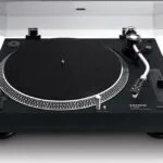 Lenco L-3808 L3808SW Πικάπ με Direct Drive και Προενίσχυση Μαύρο