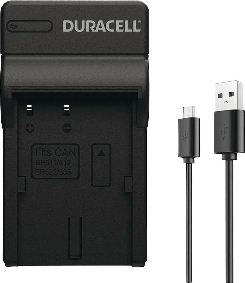 20201103131701_duracell_drc5902 Duracell Μονός Φορτιστής Μπαταρίας DRC5902 Συμβατός με Canon - Image 1