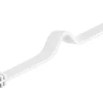 Goobay Flat U/UTP Cat.6 Καλώδιο Δικτύου Ethernet 20m Λευκό 1τμχ 95158