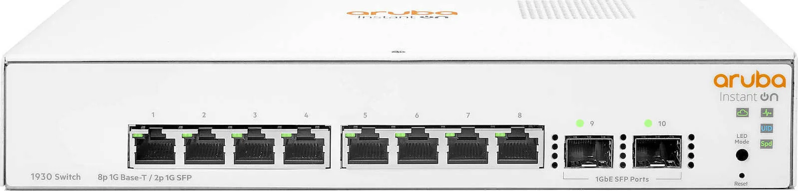 20201105164919_aruba_instant_on_1930_8g_2sfp Aruba Instant On 1930 8G 2SFP Managed L3 / L2 Switch με 8 Θύρες Gigabit (1Gbps) Ethernet και 2 SFP Θύρες - Image 1