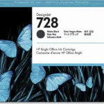 HP 728 Γνήσιο Μελάνι Εκτυπωτή InkJet Matte Μαύρο (3WX25A)